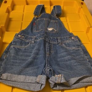 Levi's Blue Denim Kids Overalls